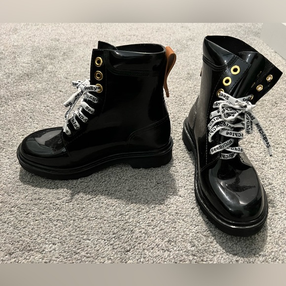 See by Chloe rain boots. Size 36. - Picture 3 of 10